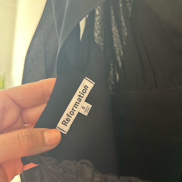 Black reformation top - Picture 3 of 3